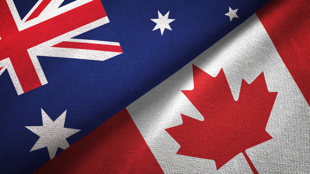 Which is a better country to live in, Canada or Australia?